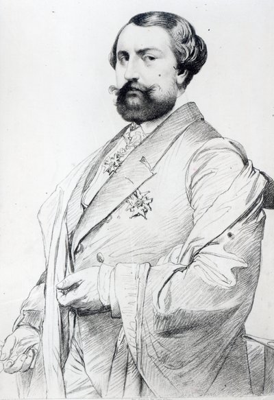 ルコントデニーヴェルケルケ 作： Jean Auguste Dominique Ingres